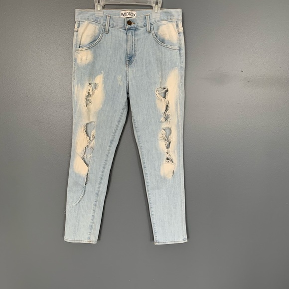 Wildfox Marissa Slim Boyfriend Jeans Size 26 - Picture 3 of 8